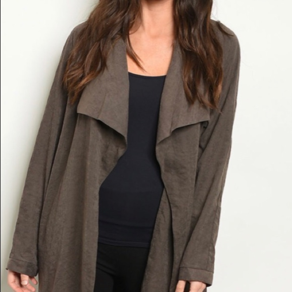 ❄️CHOCOLATE TRENCH COAT - Picture 4 of 4